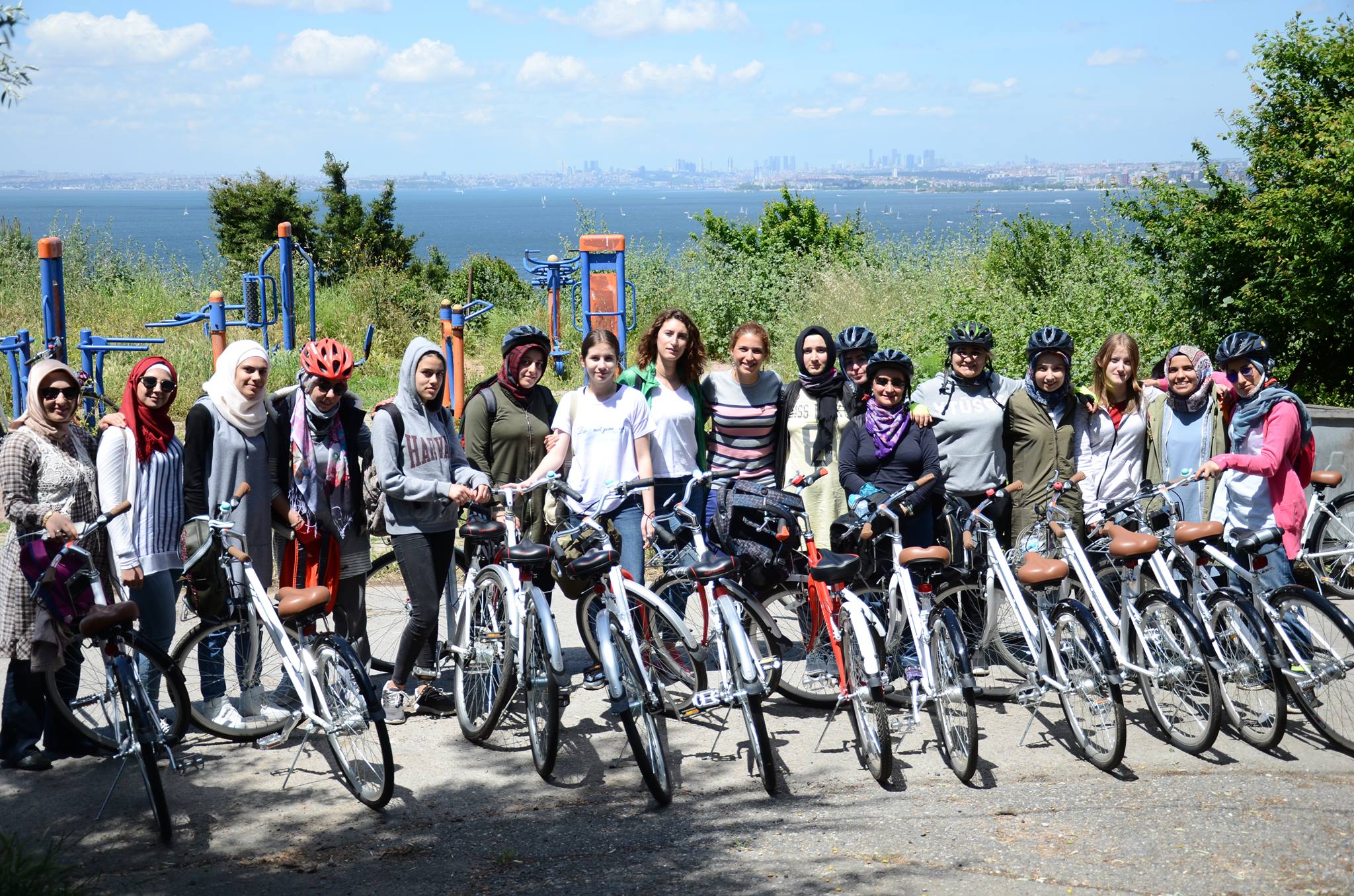 Women’s Cycling Circle Project Gathered Local and Refugee Women Together