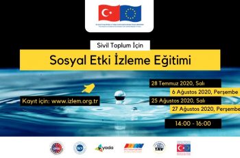 Sivil Toplum İçin Sosyal Etki İzleme Eğitimleri Başlıyor!