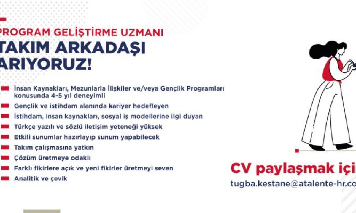 Esas Sosyal Program Gelistirme Uzmani Ariyor Sivil Sayfalar