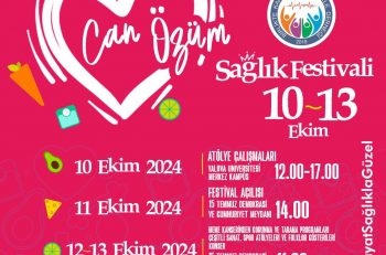 Can Özüm Sağlık Festivali Başlıyor